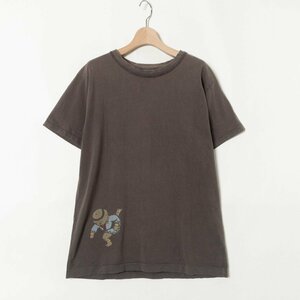 north marine drive ノースマリンドライブ Tシャツ 半袖 トップス カットソー 4 綿100% コットン チャコールグレー カジュアル メンズ 春夏