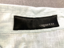 cugnette◇大人きれい リネン ブラウス シャツ◇サイズ9_画像6