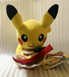 【限定 ポケモン】WCS 2023 ラーメン ピカチュウ ぬいぐるみ 新品 横浜