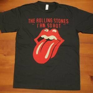 XXL 新品 【Rolling Stones】ローリングストーンズ I'am So Hot Vintage Style プリント Tシャツ // ミックジャガー ロックTシャツ バンドの画像1