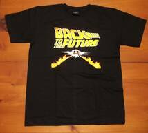 新品 【Back To The Future】 映画 バックトゥザフューチャー プリント Tシャツ L // ムービーTシャツ 映画Tシャツ マイケルJフォックス_画像1