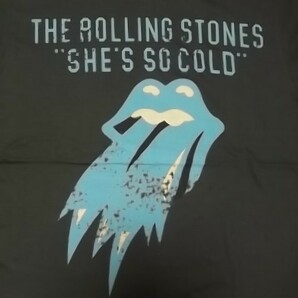 新品 【Rolling Stones】ローリングストーンズ She’s So Cold Vintage Style プリントTシャツ XL // ミックジャガー バンドTシャツ ロックの画像2