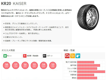 245/35R20 2023年製造 新品サマータイヤ KENDA KR20 ケンダ 245/35/20_画像4