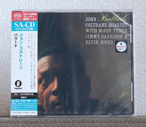 高音質SACD/JAZZ/ジョン・コルトレーン/バラード/John Coltrane/Ballads/マッコイ・タイナー/McCoy Tyner/Elvin Jones/テナー・サックス