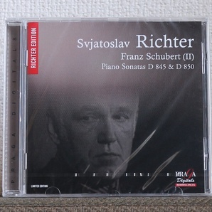 品薄/限定盤/CD/SACD/シューベルト/スヴャトスラフ・リヒテル/ピアノ・ソナタ第17番/16番/Schubert/Sviatoslav Richter/Piano/D 850/D 845の画像1