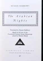 本/アラビアン・ナイト/千一夜物語/千夜一夜物語/The Arabian Nights/Husain Haddawy/Muhsin Mahdi/Everyman's Library/Knopf/洋書/英語_画像5