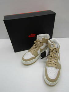 153-Ky12418-100: Nike WMNS Air Jordan 1 High Elevate Vachetta Tan ナイキ ウィメンズ エアジョーダン1 ハイ エレベート バケッタ タン