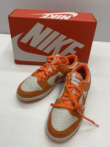 153-KB1549-100s Nike WMNS Dunk Low Total Orange ナイキ ウィメンズ ダンク ロー トータルオレンジ FN7773-001 26.5cm タグ付未使用品