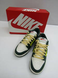 153-Ky12475-100s Nike WMNS Dunk Low SE Noble Green ナイキ ウィメンズ ダンク ロー SE FD0350-133 27cm タグ付未使用品