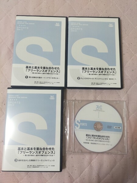 基本と基本を重ね合わせた 「 フリーランスオフェンス 」~ 個人技の強化と選手の判断を生かす方法 ~(全3枚)849-S