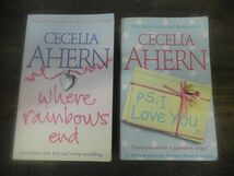 洋書　Where Rainbows End/PS, I Love You　2冊　Cecelia Ahern　ペーパーバック　セシリア・アハーン_画像1