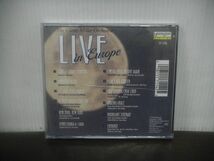 Live in Europe　The Glenn Miller Orchestra　CD　グレン・ミラー　LASER LIGHT　17 114　※シュリンク未開封ですがケース割れあり_画像2