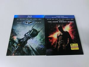 THE DARK KNIGHT RISES Blu-ray 2本セット バットマン 北米版