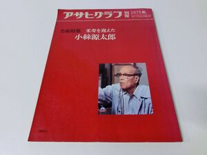 アサヒグラフ 別冊 1975 秋 美術特集 米寿を迎えた小絲源太郎