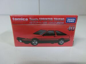 トミカ プレミアム 40 トヨタ スプリンタートレノ AE86 トミカプレミアム発売記念仕様 未開封品