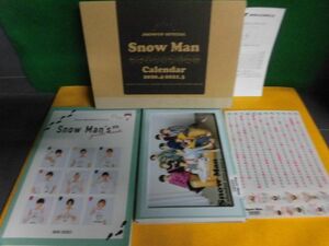 Snow Man(スノーマン) 卓上カレンダー 2020.4-2021.3