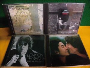 輸入盤CD ジョン・レノン John Lennon Lennon Legend (BEST) /Plastic Ono Band /Milk & Honey /Rock N Roll 4枚セット