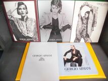 カタログ　GIORGIO ARMANI(ジョルジオ・アルマーニ)　5冊セット 2020年 秋冬/ 2021年 春夏・秋冬/ 2022年 春夏・秋冬_画像1