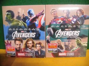 Blu-ray＋DVD(未開封) AVENGERS　アベンジャーズ 1・2　エイジ・オブ・ウルトロン MovieNEX　期間限定 MARVEL(マーベル)