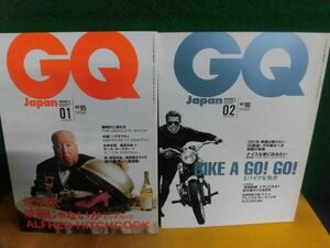 GQ JAPAN　2001年　1・2月号　特集：ヒッチコック 天才の秘密/ バイクな気分