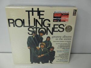 CD The Rolling Stones / Greatest Albums In The Sixties 未開封ですが汚れ、シュリンクに破れあり