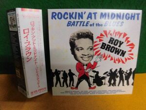 CD　紙ジャケタイプ　Roy Brown　ロイ・ブラウン　ロッキン・アット・ミッドナイト - バトル・オブ・ブルース　オールデイズ・レコード