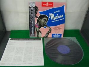 LPレコード チャーリー・マリアーノ・ ウィズ・ヒズ・ジャズグループ TOJJ-6021（IM-3006）帯付き