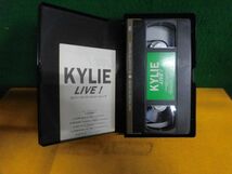 VHS　カイリー・ライブ ビデオ カイリー・ミノーグ KYLIE MINOGUE LIVE!_画像3