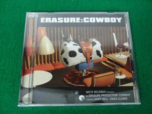 CD ERASURE イレイジャー COWBOY カウボーイ 東芝EMI※バックインレイにヨレあり