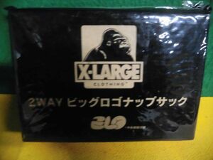 中身未開封　X-LARGE 2WAYビッグロゴナップサック samurai ELO 2017年1月号付録