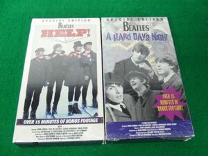 VHS BEATLES Help!/A Hard Day’s Night※再生未確認