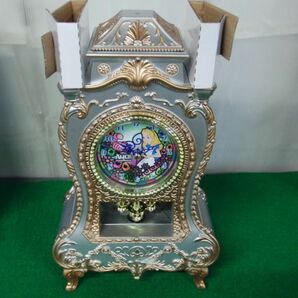 DISNEY 不思議の国のアリス からくり時計 Castle Clock 開封品 動作確認済みの画像3