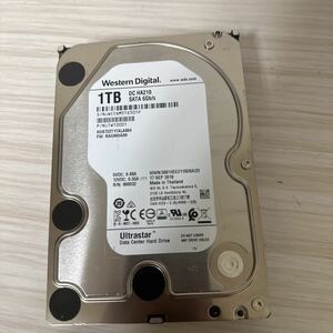 H186:（送料無料/動作保証）3.5インチHDD 1TB SATA HGST（WD）HUS722T1TALA604 1000GB 【高信頼/高速】 SATA 6Gb/s 128MB Cache 7200RPM