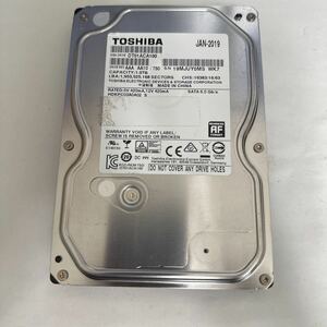 H282:（動作保証/AVコマンド対応/使用0時間）SATA 3.5インチHDD 1TB TOSHIBA DT01ACA100