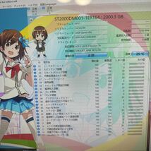 X233:（動作保証/使用0時間）Seagate 3.5インチHDD ST2000DM001-1ER164 2TB 2000GB SATA_画像2