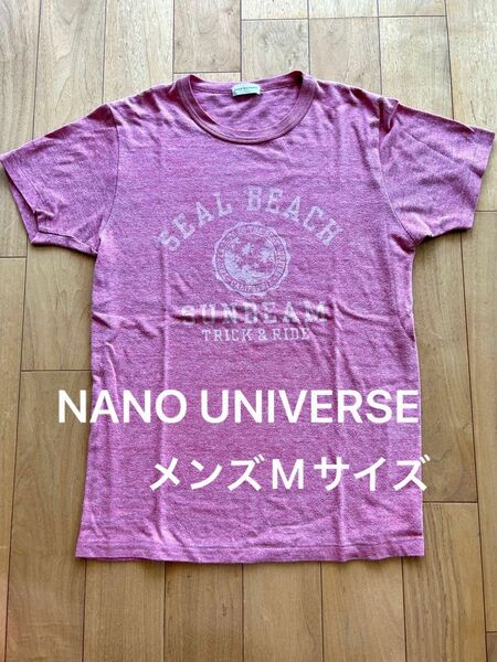 NANO UNIVERSE ナノユニバース メンズ　Tシャツ Mサイズ