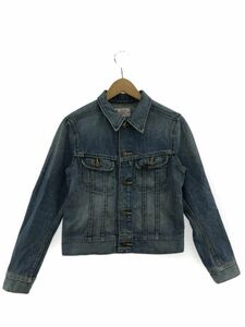 Lee Lee Cotton 100% G Jandenim Jacket Sizem/Blue ■ ☆ DHA7 Ladies