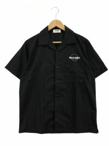 ゆうパケットOK FACTOTUM ファクトタム 綿混 半袖 シャツ size44/黒 ■◆ ☆ dhc1 メンズ