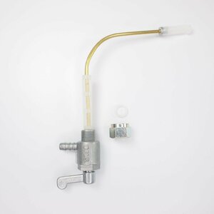 Fuel tap -OMG Italia- metal lever for Moped Piaggio Ciao Vespa ピアジオ チャオ50 燃料コック フューエルコック タップ