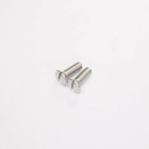 Countersunk head screw M4 x 12 stainless steal マイナスネジ ベスパ Vespa ランブレッタ Lambretta イタリア 英車_画像1