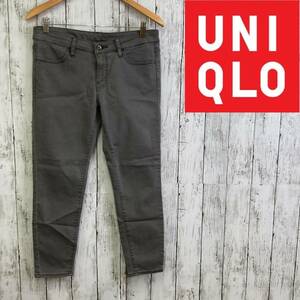 UNIQLO★ユニクロ★コットンストレッチパンツ★サイズ27　12-341