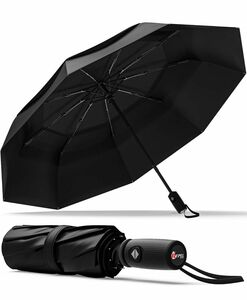 《新品》防風トラベルアンブレラ　折りたたみ傘自動開閉　折りたたみ傘 折りたたみ傘 折り畳み傘 骨