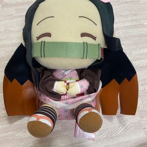 めちゃでかぽふっとぬいぐるみ 人形 ねずこ 鬼滅の刃 大きい ぬいぐるみ ぬいぐるみ BIGぬいぐるみ