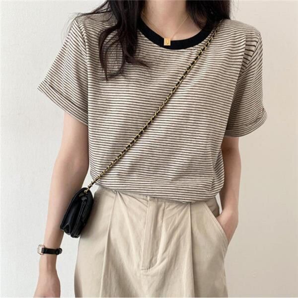 トップス Tシャツ ボーダー Mサイズ