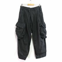 希少【JULIUS】8oz STRETCH DENIM/ガスマスク カーゴパンツ/ストレッチ デニム パンツ/ユリウス_画像1