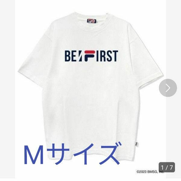 【新品・タグ付き】 FILA × BE:FIRST / フィラ × ビーファースト コラボ ブランド ロゴ 半袖 Tシャツ