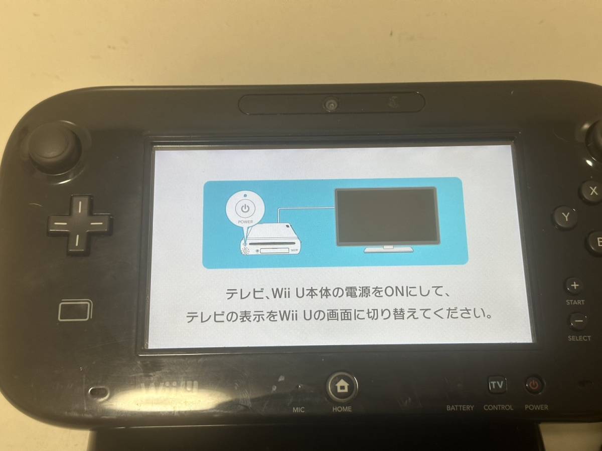 ☆1円～☆任天堂 Wiiu 本体セット【プレミアム セット】クロ HDD容量