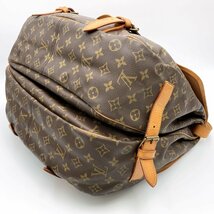 LOUIS VUITTON ルイ・ヴィトン モノグラム ソミュール43(廃盤) M42252 ショルダーバッグ バッグ ブラウン PVC レディース USED 中古_画像7