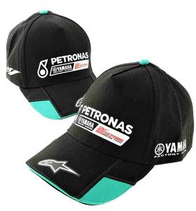 ★送料無料★Yamaha Petronas Alpinestars Bike MotoGP Cap ヤマハ ペトロナス キャップ 帽子 ブラック