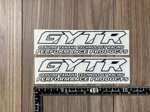 送料無料 GYTR Sponsor Decal Sticker カッティング ステッカー シール デカール 150mm x 40mm 2枚セット